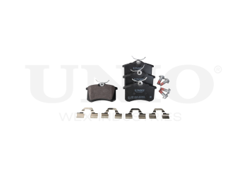 picture of Rear brake pads with installation kit from UNIO