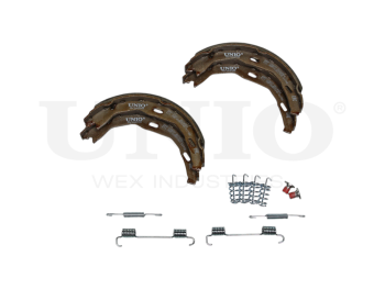 picture of Rear brake shoes with installation kit from UNIO