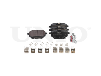 picture of Rear brake pads with installation kit from UNIO