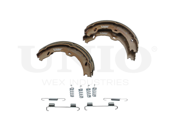 picture of Rear brake shoes with installation kit from UNIO