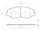Front brake pads thumb