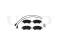 Rear brake pads thumb