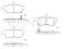 Rear brake pads thumb