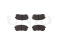 Rear brake pads thumb