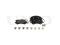Front brake pads with sensor thumb