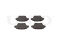 Rear brake pads thumb