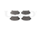 Rear brake pads thumb