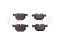 Rear brake pads thumb