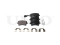 Rear brake pads with sensor thumb
