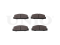 Rear brake pads thumb
