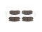 Rear brake pads thumb