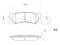 Rear brake pads thumb