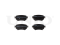 Rear brake pads thumb