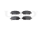 Rear brake pads thumb