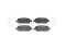Rear brake pads thumb