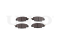 Rear brake pads thumb