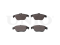 Rear brake pads thumb