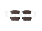 Rear brake pads thumb