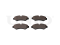 Rear brake pads thumb