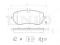 Rear brake pads thumb