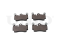 Rear brake pads thumb