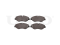 Front brake pads thumb