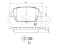 Rear brake pads thumb