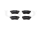 Rear brake pads thumb