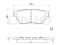 Rear brake pads thumb