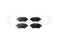 Front brake pads thumb