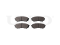 Rear brake pads thumb