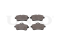 Rear brake pads thumb