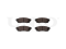 Rear brake pads thumb