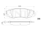 Rear brake pads thumb