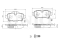 Rear brake pads thumb