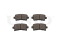 Rear brake pads thumb