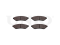 Rear brake pads thumb