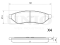 Rear brake pads thumb