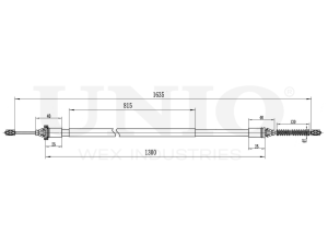 Parking brake cable photo