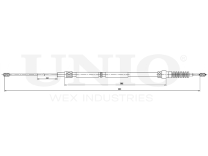 Parking brake cable photo
