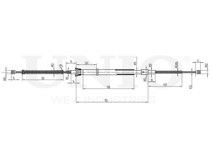 Parking brake cable photo