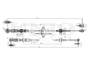 Трос КПП photo