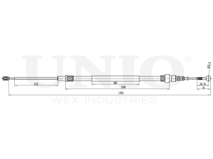 Parking brake cable photo
