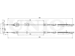 Parking brake cable photo