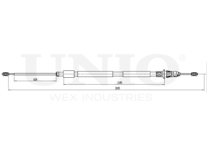 Parking brake cable photo