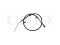 Right rear parking brake cable thumb