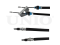 Parking brake cable thumb