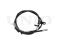 Rear left parking brake cable thumb