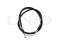 Parking brake cable thumb