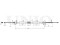 Rear parking brake cable thumb